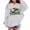 White, variant on BaoFuBaoMei Hoodies for Boys Girls Christmas Merry Christmas Long Cuffed Sleeve Sweatshirt Tops with Pockets Loose Hooded Fall Clothes for Christmas Dinner Vacation Holiday