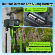 RainPoint Garden Hose Timer, 4 Outlets Water Timer Programmable Sprinkler Timed Watering Controller System Faucet Timer for Lawn Yard