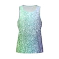 thumbnail image 4 of Gaeub Beautiful Glitter Men's Athletic Tank Top, Workout Sleeveless Shirts, Running Tank Tops for Gym, Running, Training - 4X-Large, 4 of 9