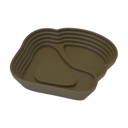 lixuesong Reptiles Water Dish Multiple Stage Soaking Basin For Turtles Feeding Bathing Habitat Water Bowl with Ramps