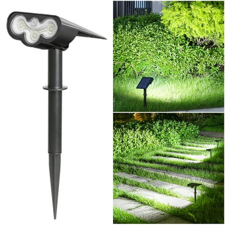 

Tepsmf Super Bright Solar Lamp Outdoor Waterproof Floor Mounted Lamp Floor Mounted Solar Projection Lamp