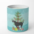thumbnail image 4 of Carolines Treasures BB9251CDL 3.75 x 3.25 in. Unisex Black Bengal Goat Christmas 10 oz Decorative Soy Candle, Teal, 4 of 5