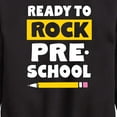 thumbnail image 3 of Instant Message - Ready To Rock Preschool - Toddler And Youth Crewneck Fleece Sweatshirt, 3 of 6