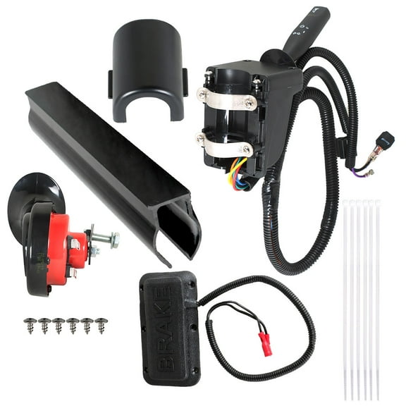munirater Golf Cart LED Light Turn Signal Kit Fit For Horn Brake Hazard Light Switch 12V