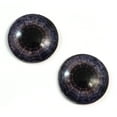 thumbnail image 2 of Spiderweb Dark Purple Halloween Decor Glass Eyes, 2 of 10