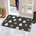 thumbnail image 5 of Horror Pumpkin Ghost Door Mat,Durable Absorbent Happy Halloween Low-Profile Door Mat 17x30 Inch Floor Mat for Bedroom Living Room, 5 of 6
