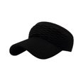 thumbnail image 2 of CSStudio Women's Ponytail Sun Visor Hats, Packable Breathable Summer Visor Caps, Adjustable Lightweight Outdoor Sport Travel Beach Sun Hats, 2 of 7