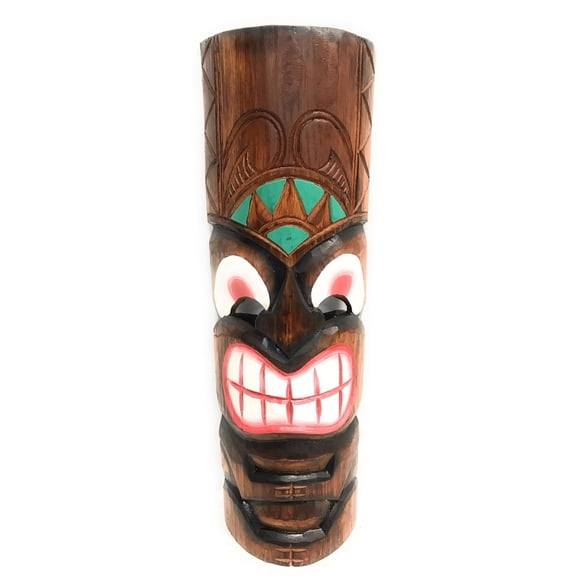 Smiley Tiki Mask 20" - Island Lifestyle Decor | #dpt514450
