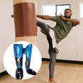 thumbnail image 1 of Espinilleras duraderas Cola Espinilleras MMA Taekwondo Kung Fu boxeo Karate Azul L Adulto, 1 of 7
