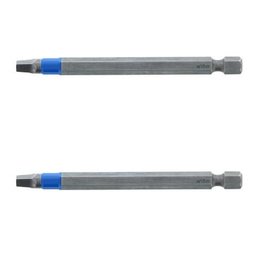 "Wiha Terminatorblue Impact Bit 3 1/2"" Square #2 2Pk"