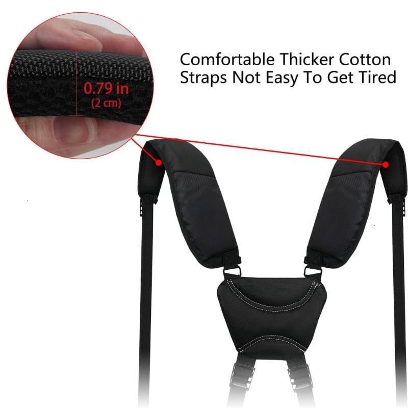 CEORPER Golf Bag Shoulder Strap Comfortable Double Shoulder Straps Adjustable Padded