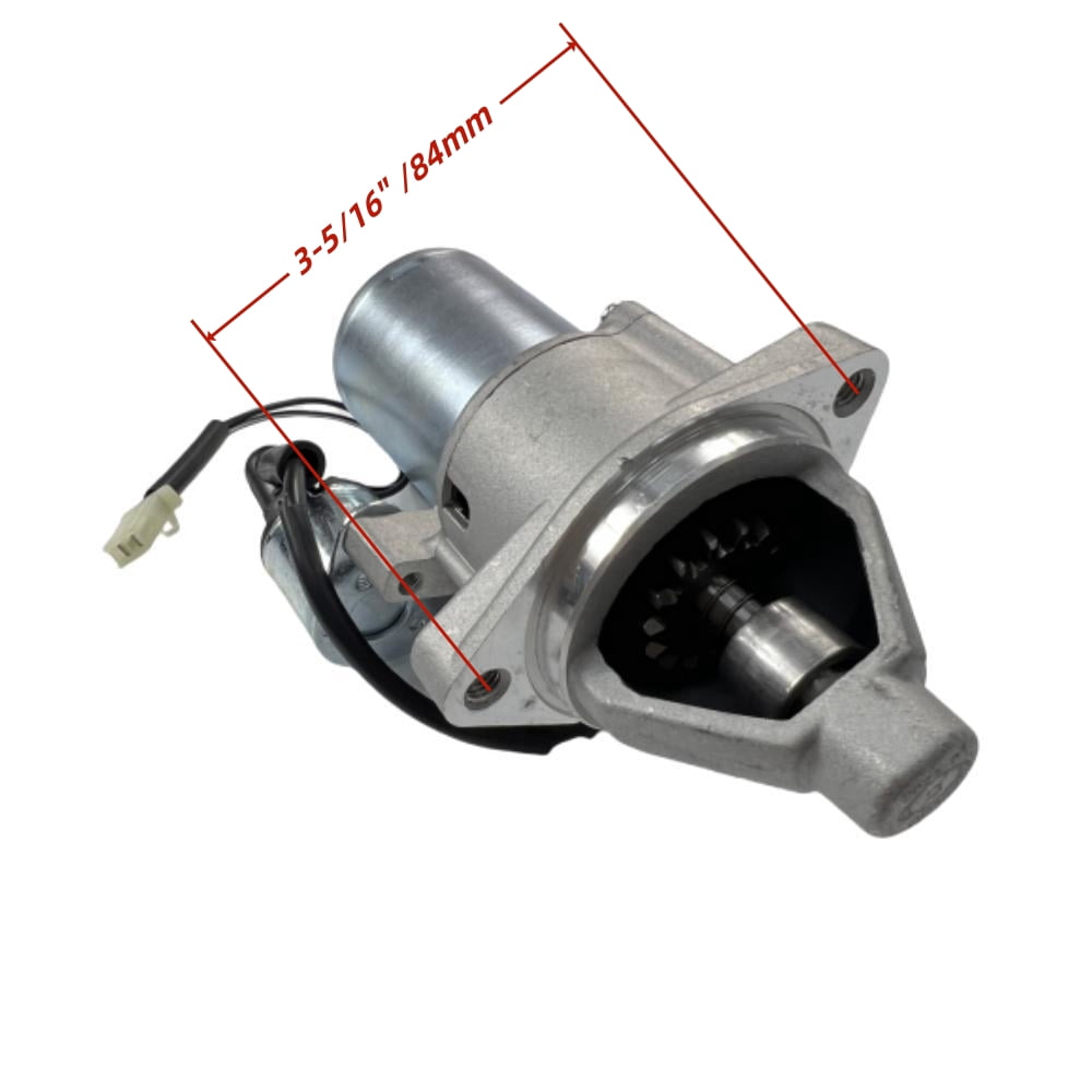 POWER PRODUCTS Engine Starter Motor with Solenoid and Bolts --Compatible Replacement for PREDATOR Inverter Generators 9500-Watt Surge / 7600-Watt Running (SKU# 71365, 59188)
