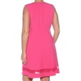 thumbnail image 3 of Maison Jules Womens Lace Trim Shift Dress, 3 of 3