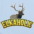 thumbnail image 2 of CafePress - ELKAHOLIC Elk Hunter Gifts Infant Bodysuit - Baby Light Bodysuit, Size Newborn - 24 Months, 2 of 4
