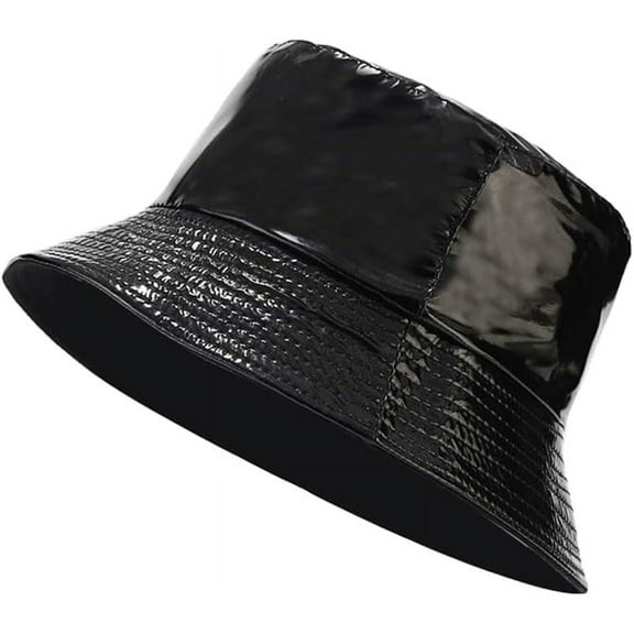 YooGuoGuo Unisex Metallic Shiny Wide Brim Sun Protection Bucket Hat Fishing Cap