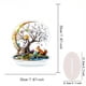 thumbnail image 3 of 1Pc Easter Ornament 2D Printed Acrylic Decorative Items Suitable for office Desktop Bookshelf Dining Table Decoration Easter themed Decorative Accessories, 3 of 6