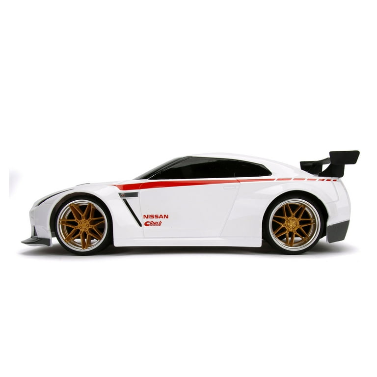 Jada Toys 2009 Nissan GTR R35 1:16 Scale RC Car with Remote