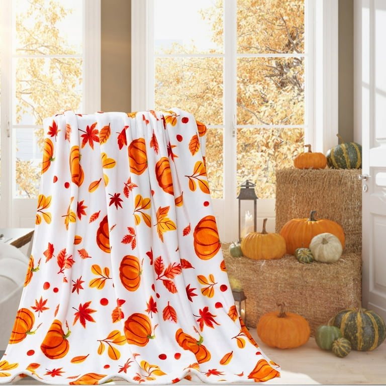 Pumpkin blanket 2025 walmart