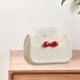 thumbnail image 5 of Dopamine Tissue Box Home Desktop Tea Table Storage Bow Tie Paper Box Kitchen Living Room Bathroom Tissue Box Innerspring, 5 of 6