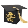 thumbnail image 1 of Graduation Cap Box Graduation Souvenir Box Fringed Presentation Box Desktop Center Decoration 2026 Class Graduation Decoration Ornament, 1 of 7