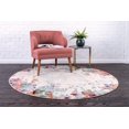 thumbnail image 4 of Unique Loom 3153832 5 x 5 ft. Joyous Chromatic Round Rug, Multi Color, 4 of 4