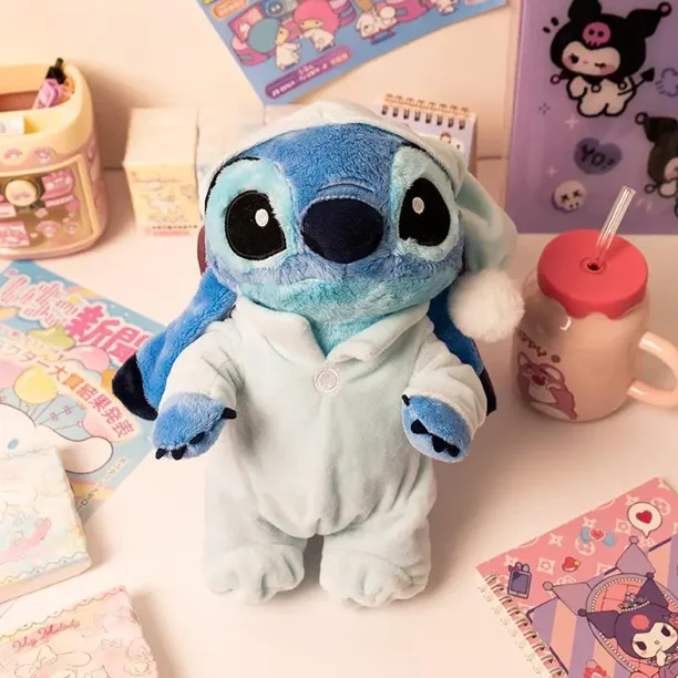 Muneco de peluche Stitch de 30 cm juguete de peluche Kawaii Lilo Stitch serie Summer Dream peluche grande almohada regalo de cumpleanos para ninos Walmart en linea