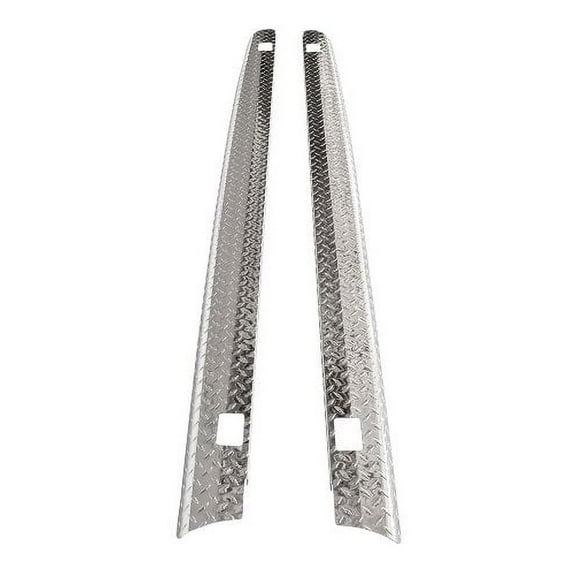 ICI SPBR01TB Treadbright Aluminum Truck Bed Rail Cap with Holes