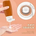 thumbnail image 4 of Travel Bottles for Toiletries, 3oz Tsa Approved Travel Size Containers, BPA Free Leak Proof Travel Containers for Toiletries, Refillable Travel Accessories for Shampoo Conditioner Apricot, 4 of 7