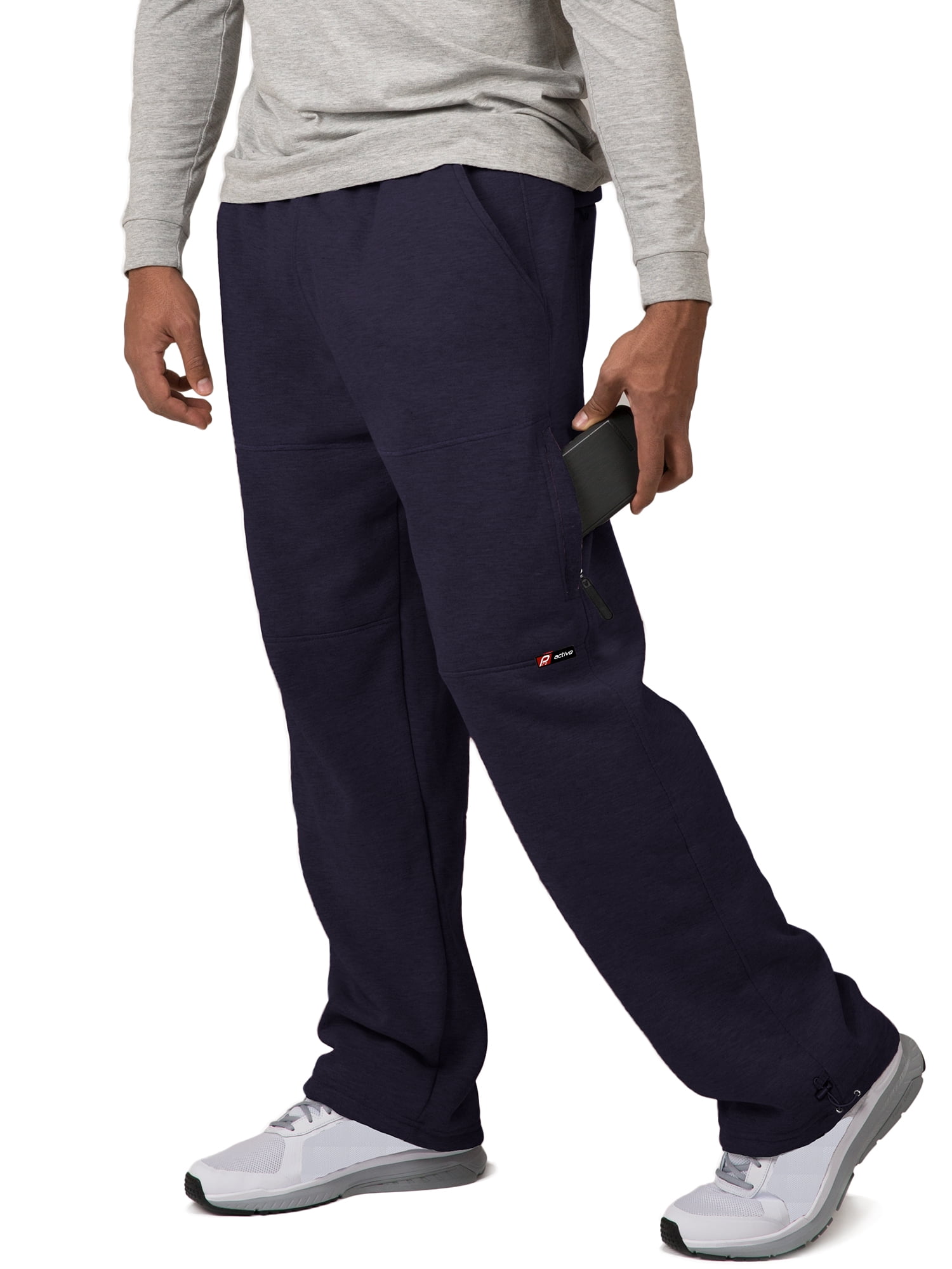 Louis Vuitton Mens Zipper Pocket Travel Joggers Sweatpants Navy Blue Size  Small