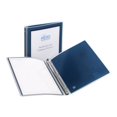 thumbnail image 1 of Avery 15766 Flexi-View Round-Ring Presentation View Binder  1/2&amp;apos;&amp;apos; Capacity  Navy Blue, 1 of 3