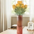 thumbnail image 6 of ERTZAE Dandelion Floral Arrangement,Bridal Bouquet Accent,Ball Mum Floral Decor,Garden Balcony Decor,Uv Resistant Decor,Yellow 7-Branch 35-Head Artificial Flower Ball 13In,for Home Garden Decoration, 6 of 9