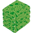 thumbnail image 4 of GZHJMY St. Patrick's Day Clover Washcloths 6 Pack, Highly Absorbent Soft Cotton Baby Washcloths Fingertip Towels, 12 x 12 Inch, 4 of 7