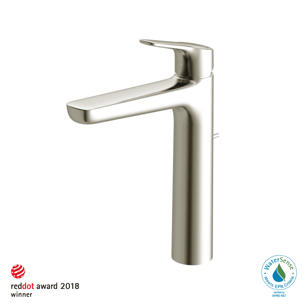 TOTO TLG03305U#BN GS 1.2 GPM Single Handle Vessel Bathroom Sink Faucet with COMFORT GLIDE Technology