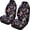 Colorful Butterfly, variant on Uorisanigo Green Turtle Car Seat Covers 2 Pcs Car Seat Covers Front Seats Only Waterproof Breathable Easy to Install Anti-Slip Back Fabric Universal Fit for Auto Truck Van SUV