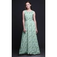 thumbnail image 3 of Bimba Robe Longue Décontractée Sans Manches à Col Rond pour Femmes, Imprimé Oiseau, Xxx-Grand, 3 of 5
