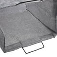 thumbnail image 3 of Cesto de ropa sucia con estructura de hierro, cesta de almacenamiento de ropa plegable, cesta de lavandería para el hogar, 3 of 5