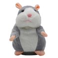 thumbnail image 1 of Lindo Hámster Parlante Peluche Animal Peluche Muñeca Registro (gris), 1 of 7