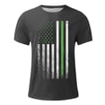 thumbnail image 2 of Camisetas de Manga Larga para Hombres Imprimir Casual Cuello Redondo Camiseta de Manga Corta, Camisetas de Manga Larga para Hombres Algodón, 2 of 4