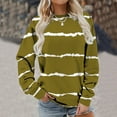 thumbnail image 4 of Patlollav Pntutb Women Long Sleeve Sweatshirt Pullover,Ladies Tunic Tops, 4 of 7