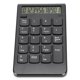 thumbnail image 3 of Teclado numérico inalámbrico portátil Mini teclado de números USB Contabilidad Digital KeyboardBlack, 3 of 8