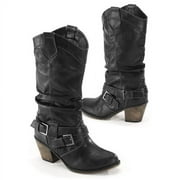 Women's Victoria Buckled Western Boots