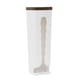 thumbnail image 2 of Caja de almacenamiento para ropa interior y calcetines para uso diario, resistente al polvo y con tapa abierta, versátil. blanco, 2 of 9
