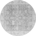 thumbnail image 1 of Ahgly Company Indoor Round Oriental Gray Traditional Area Rugs, 6' Round, 1 of 4