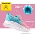 thumbnail image 3 of HARVEST LAND Girls Glitter Sneakers Slip-on Athletic Tennis Shoes for Boys Toddler Little/Big Kids, 3 of 8