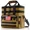 Khaki, variant on CODCEY Heavy Duty Insulated Expandable Double Deck Leakproof Large Reusable Tactical Lunch Bags