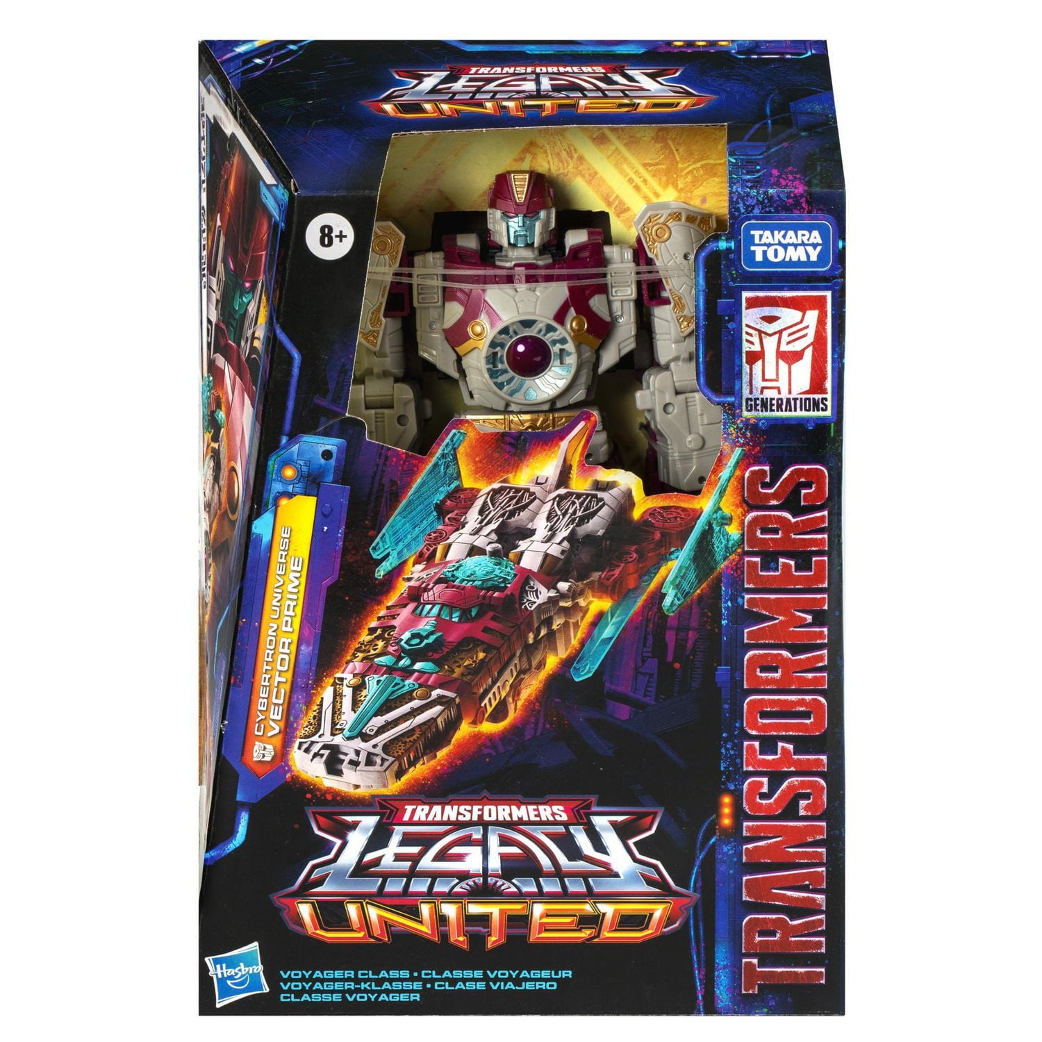 Transformers Generations Legacy United Voyageur Cybertron Universe Vector Prime