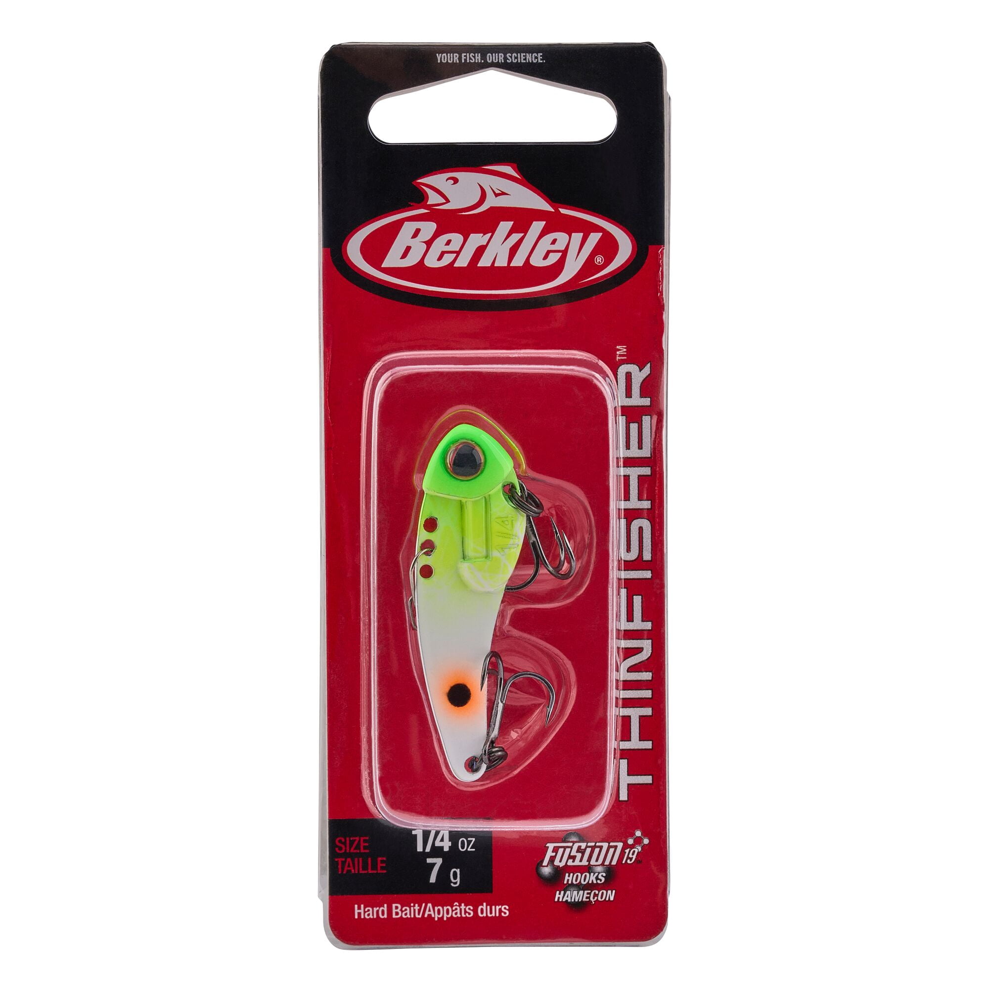 Berkley ThinFisher™, 1.75 in, Blade Baits, Sublime (1 Count)