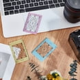 thumbnail image 3 of 1Bag Acrylic Viewfinder Rectangle Mixed Color 84x53x2mm 1bag/set, 3 of 5