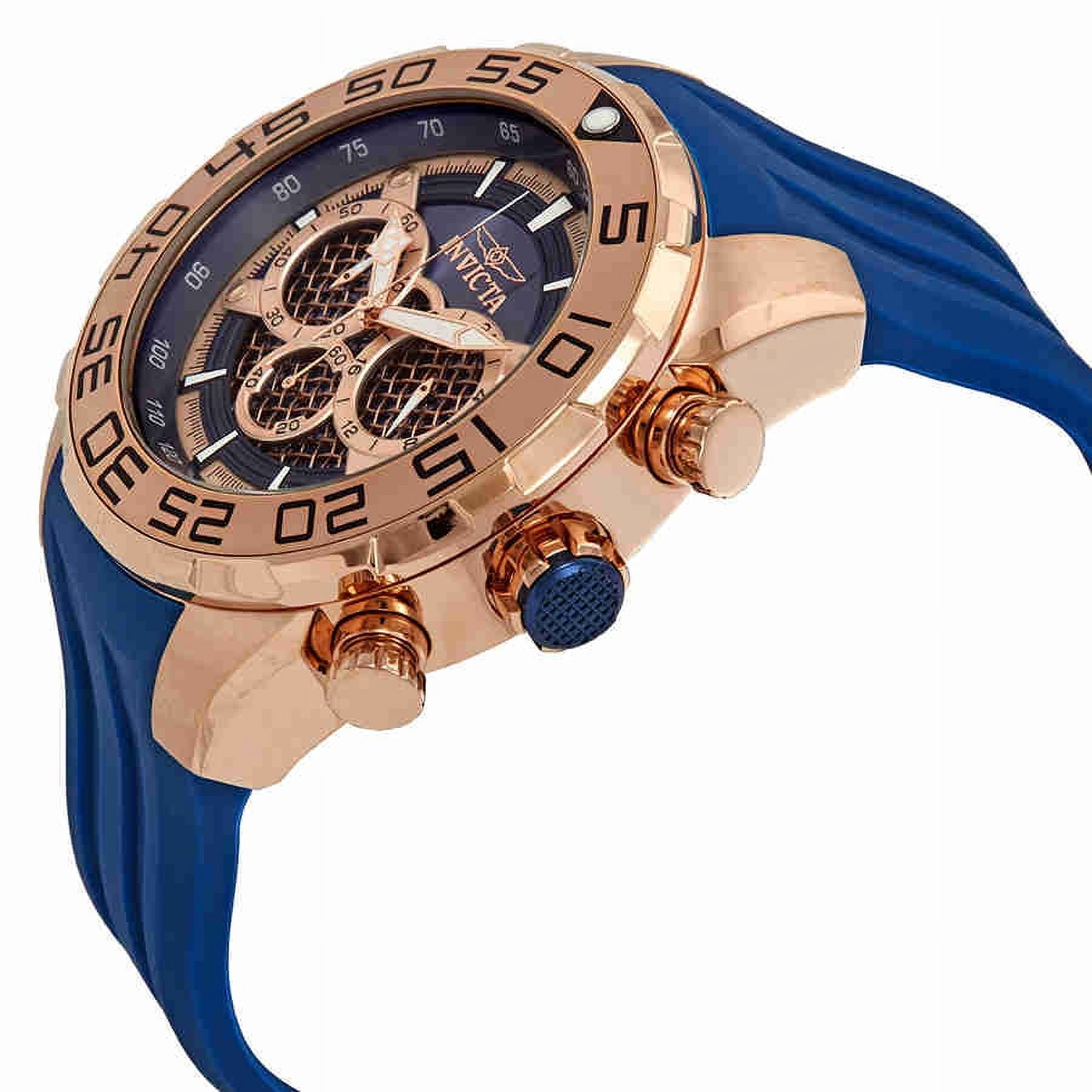 Invicta Men's 26305 'Speedway' Quartz Stainless Steel and Silicone Casual Watch