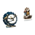 thumbnail image 6 of Figurine Knick Knack Craft Sculpture Resin Material for Bookshelf Tabletop Living Room Decor, 6 of 8